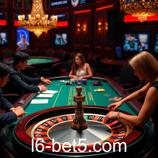A Experiência Realista dos Jogos 'Ao Vivo' no l6bet5
